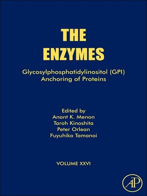 cover image of Glycosylphosphatidylinositol (GPI) Anchoring of Proteins